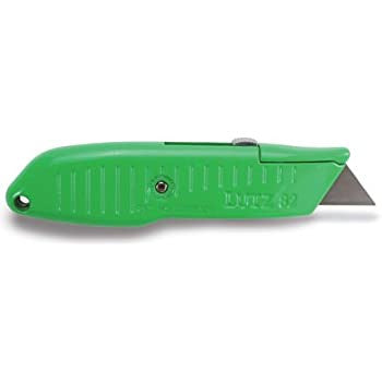 UTILITY KNIFE LIME GREEN WITH IMPRINT