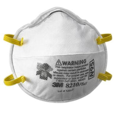 RESPIRATOR MASK SANDING LIGHT DUTY BOX 20