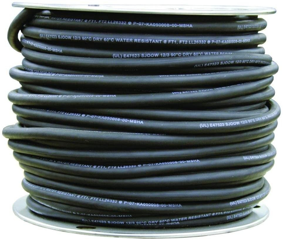 WIRE SJOW 12/3 250' BULK