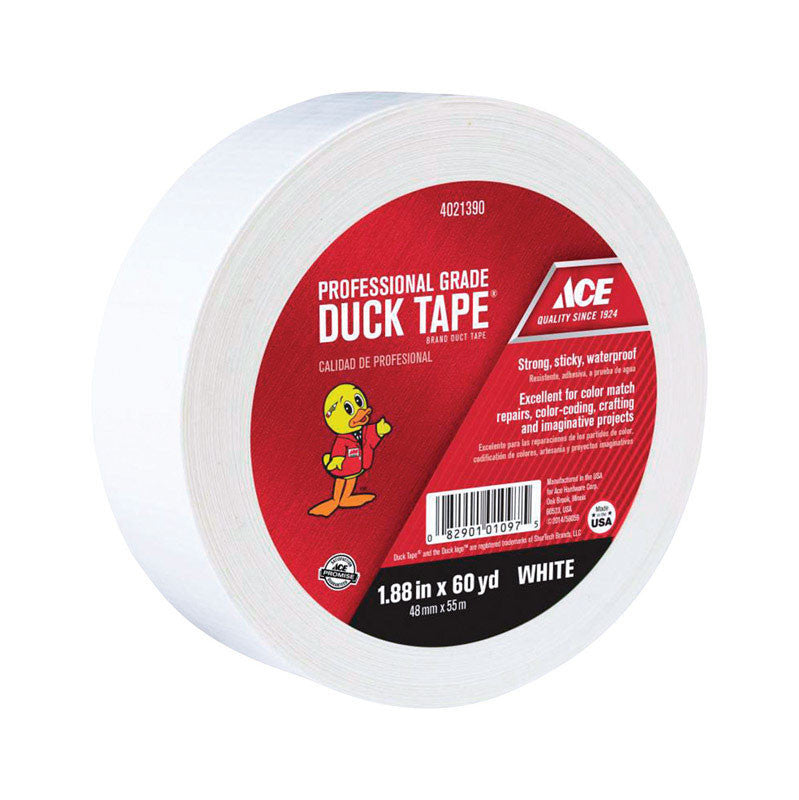 DUCT TAPE 60 YARDS WHITE ACE