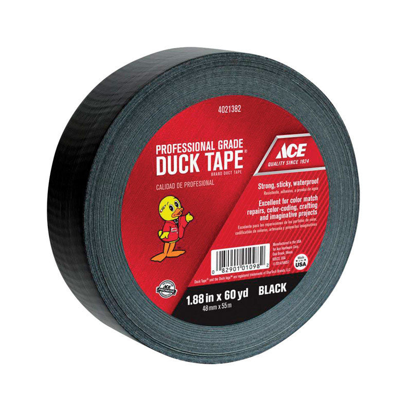 DUCT TAPE 60 YARDS BLACK ACE