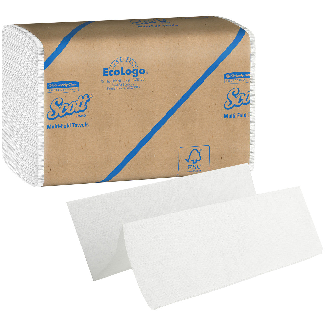 TOWEL MULTI-FOLD WHITE CASE 3600