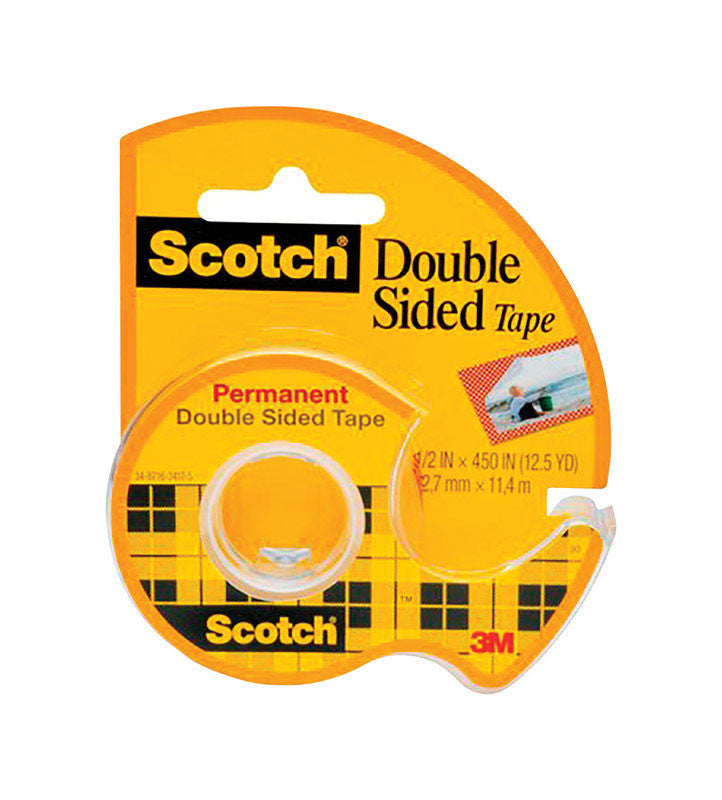 DOUBLE SIDED TAPE 1/2 X 450
