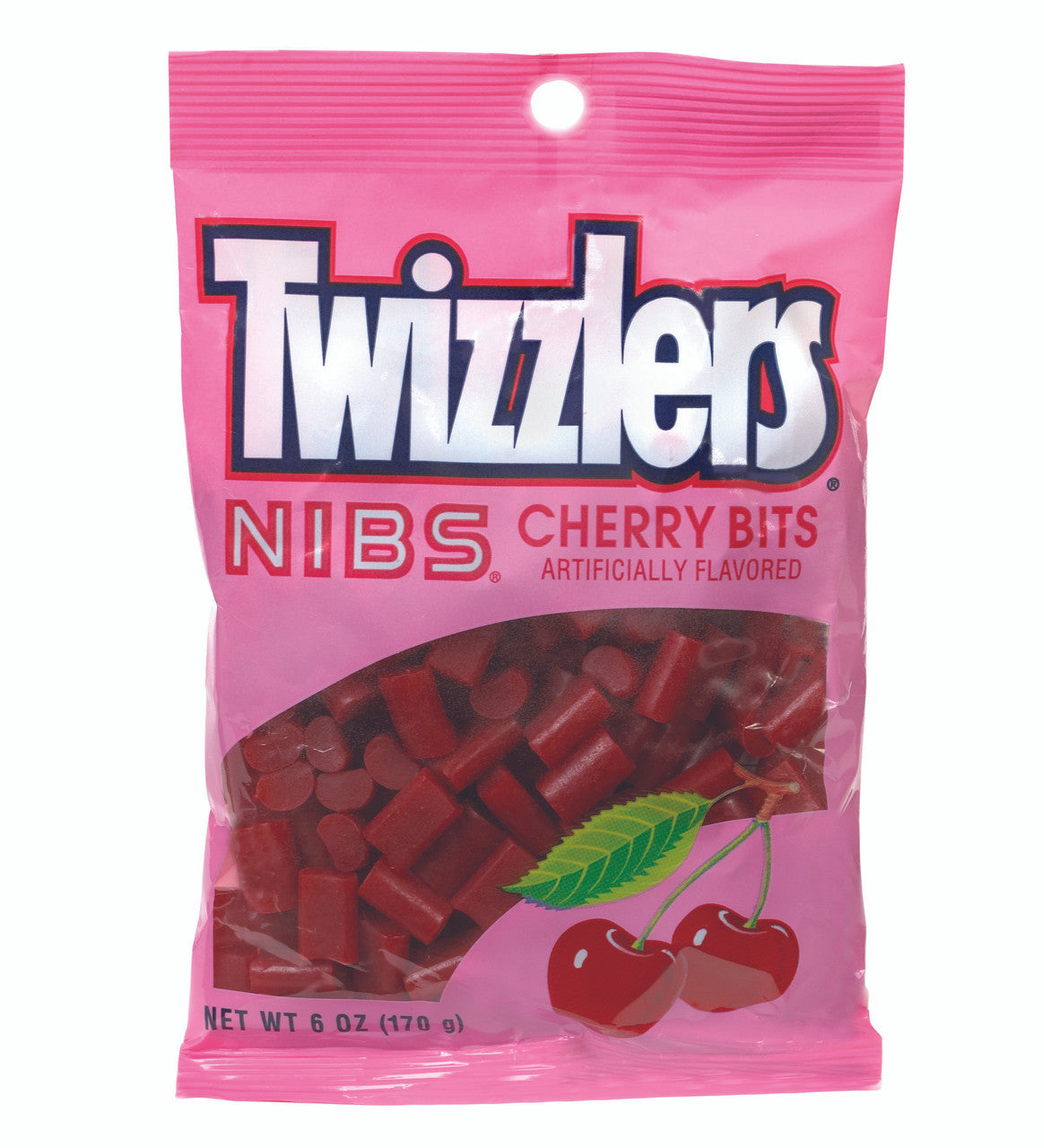 CANDY TWIZZLER CHERRY 6 OUNCE