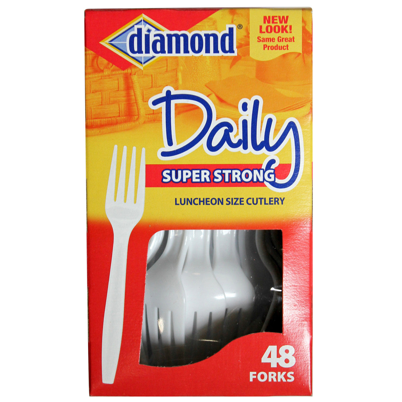 PLASTIC FORKS PACK 48