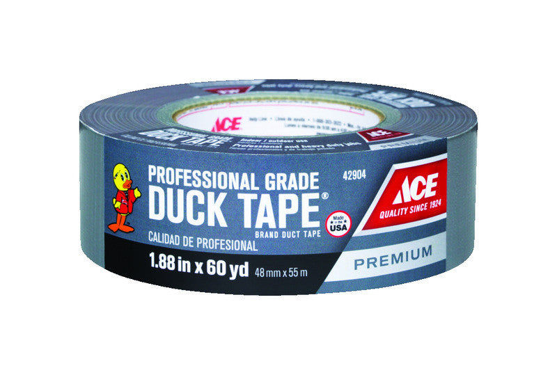 Ace 1.88 in. W x 60 yd. L Gray Duct Tape