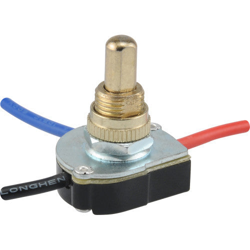 2-Speed Fan Push Switch (6 Amp-125 Volt x 3 Amp-250 Volt)