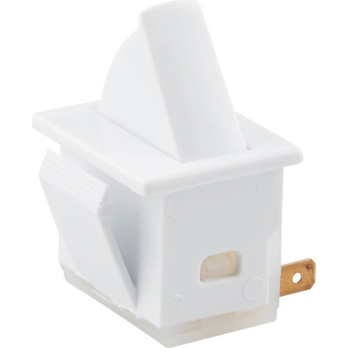 SPST Normally On Rocker Switch (5 Amp-125 Volt x 2.5 Amp-250 Volt)